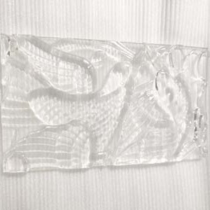 定制高透明水晶工藝品【喜上眉梢】家居裝飾品